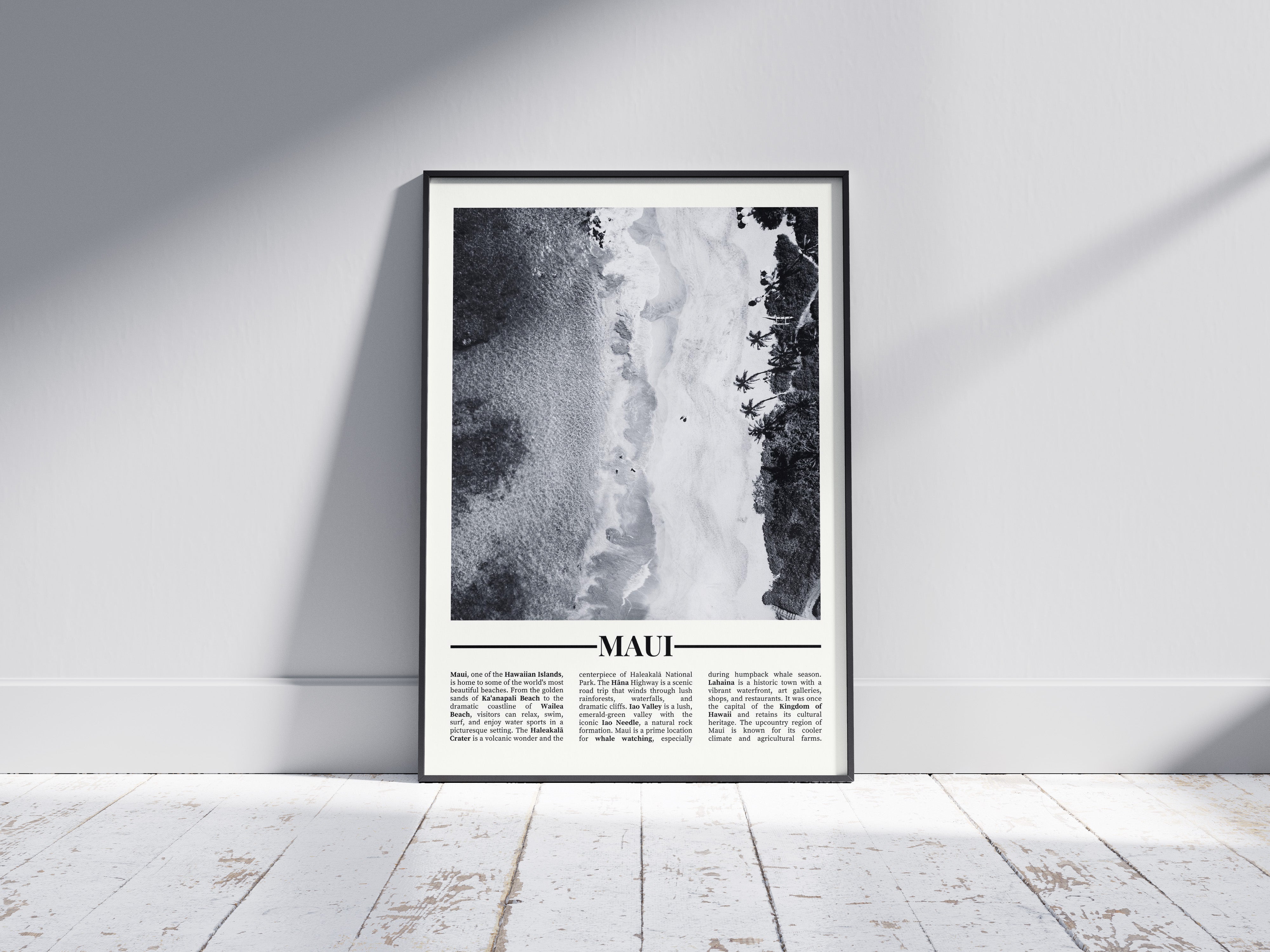 Black & White: Maui