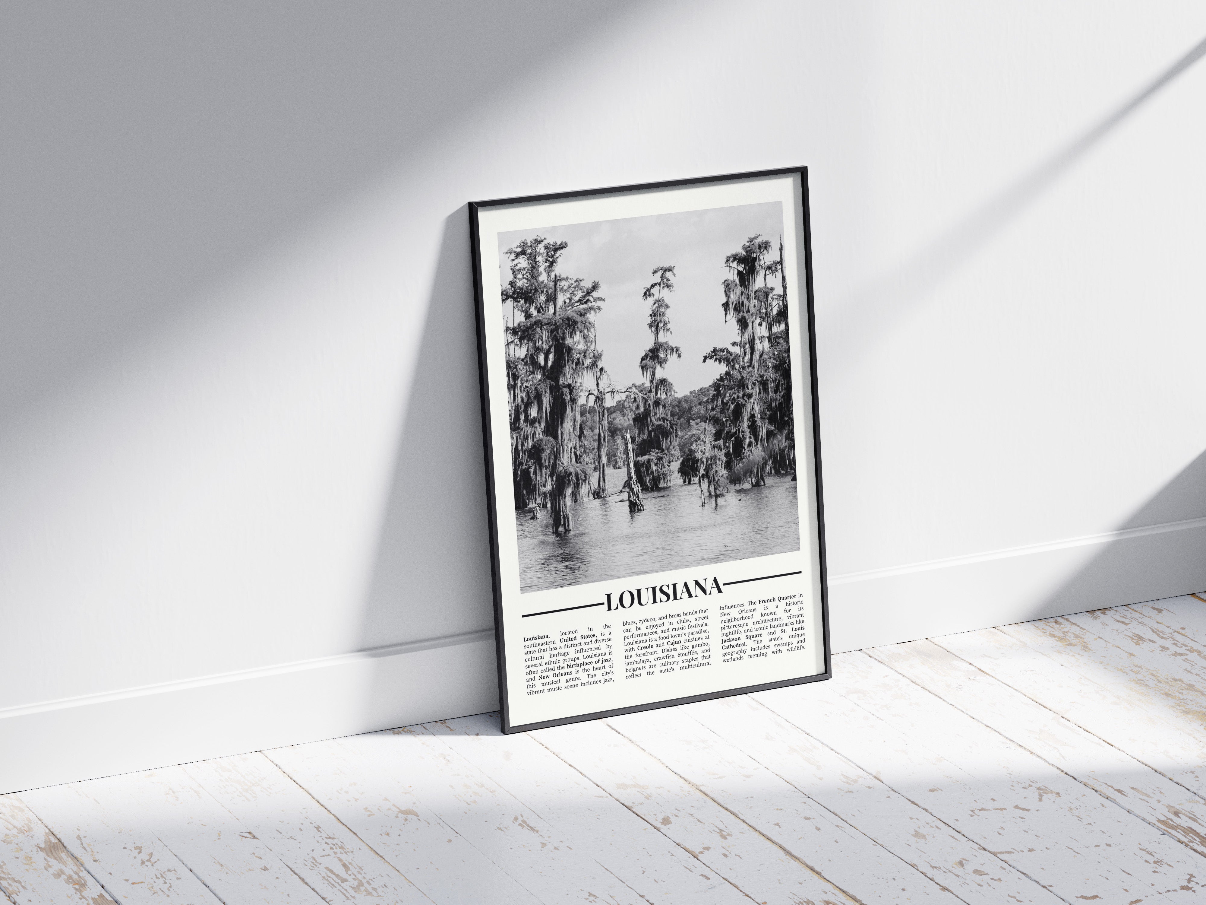 Black & White: Louisiana