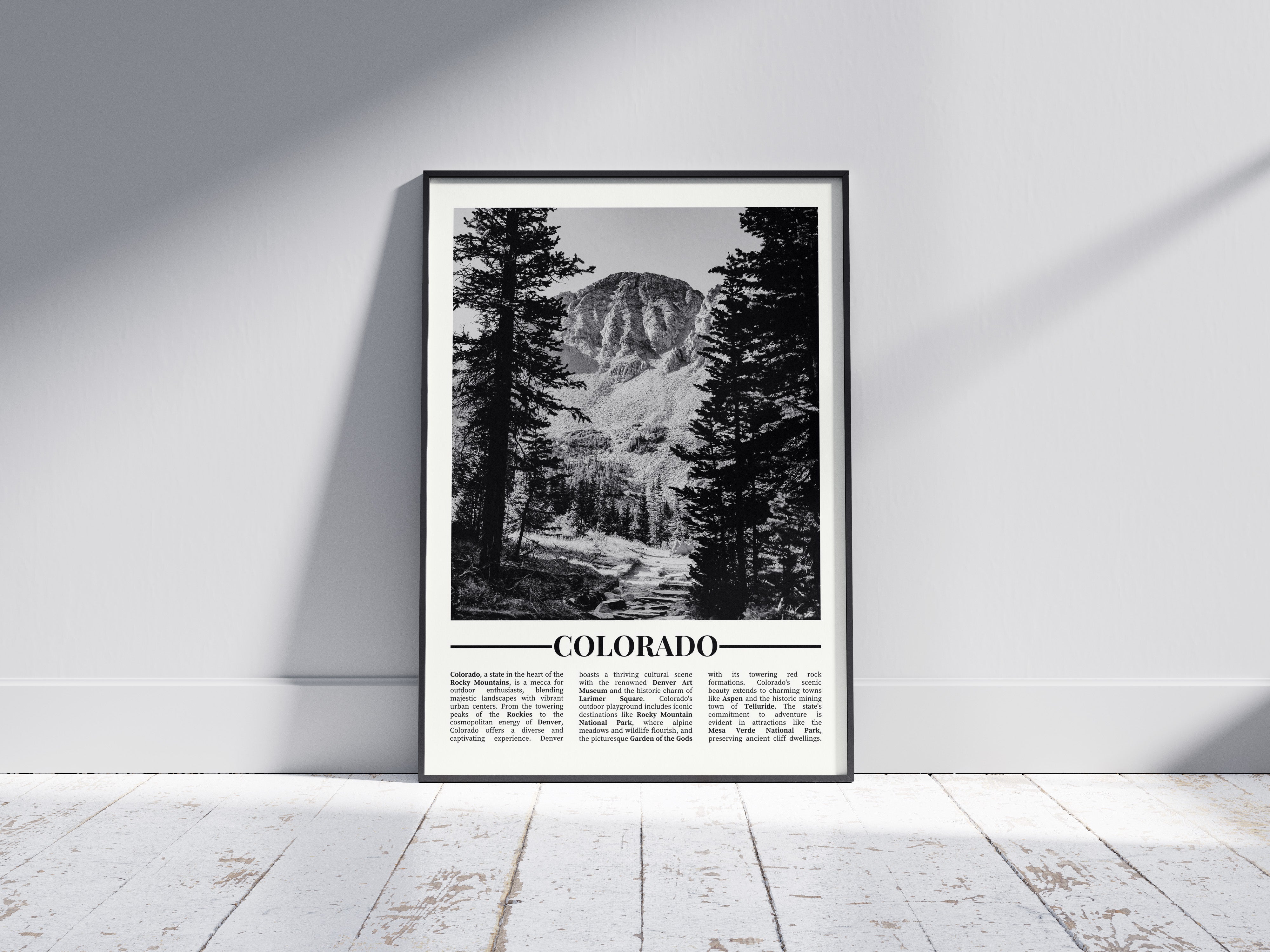Black & White: Colorado