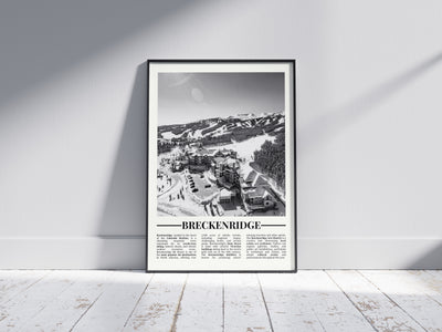 Black & White: Breckenridge