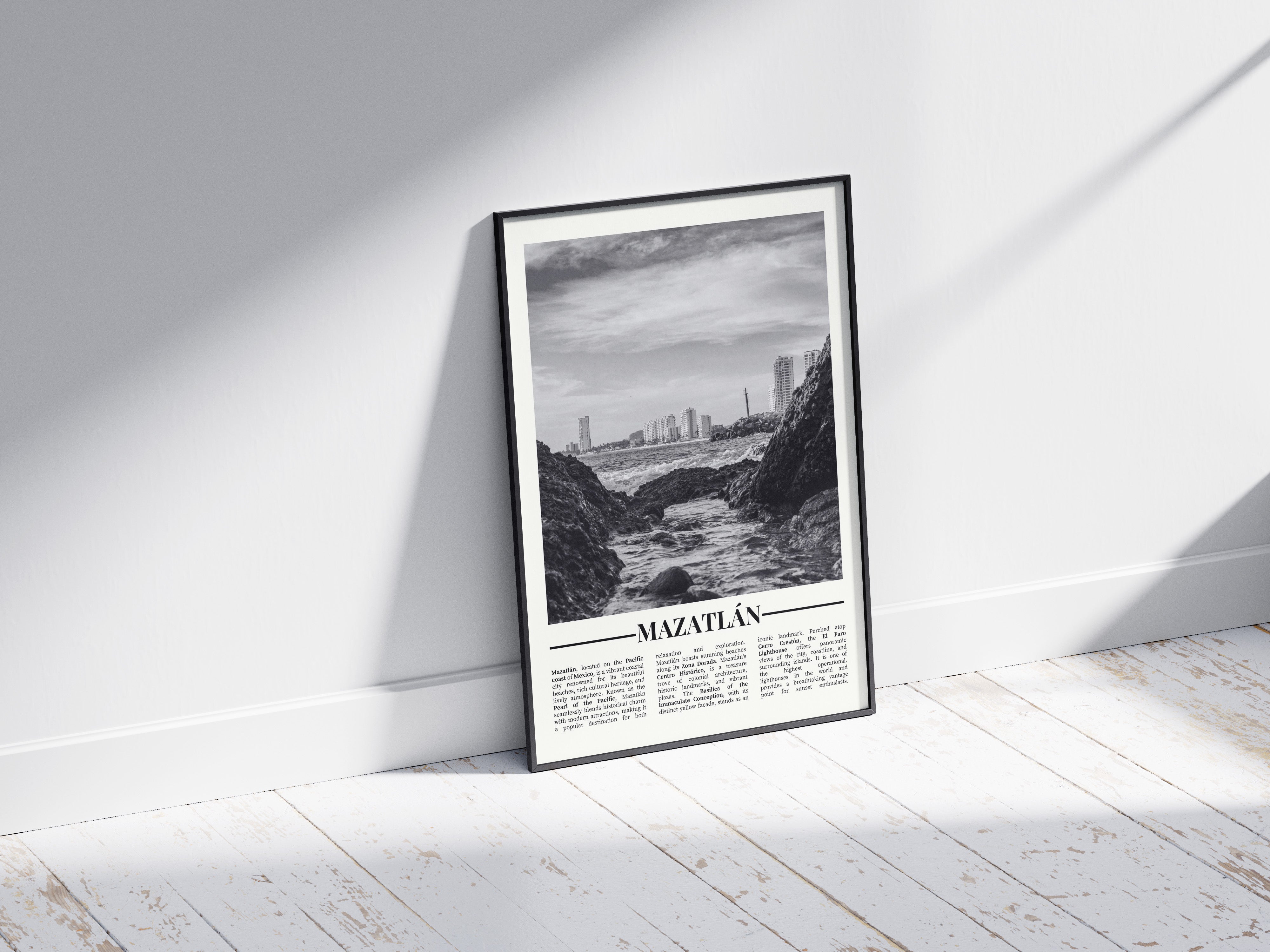 Black & White: Mazatlan