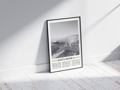 Black & White: Santa Monica