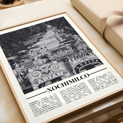 Black & White: Xochimilco