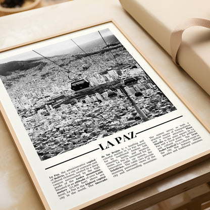 Black & White: La Paz