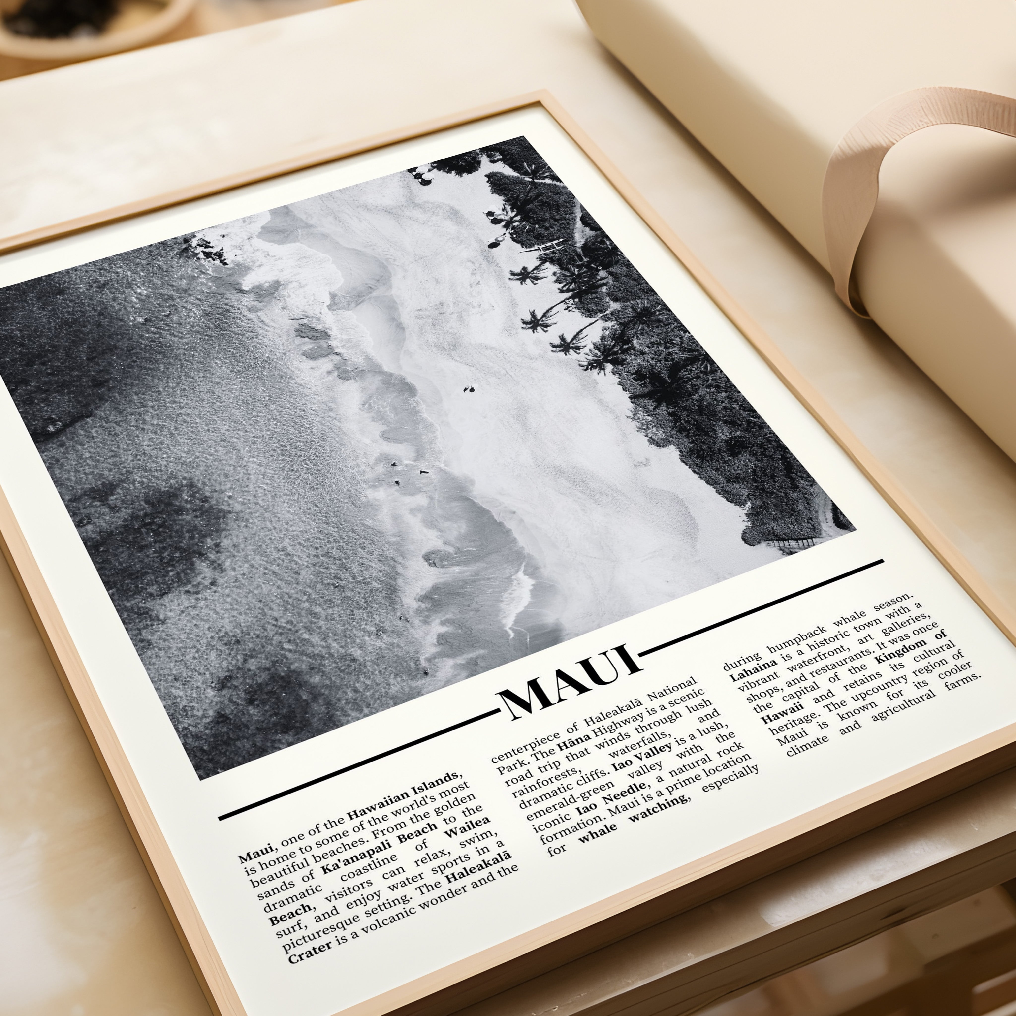 Black & White: Maui